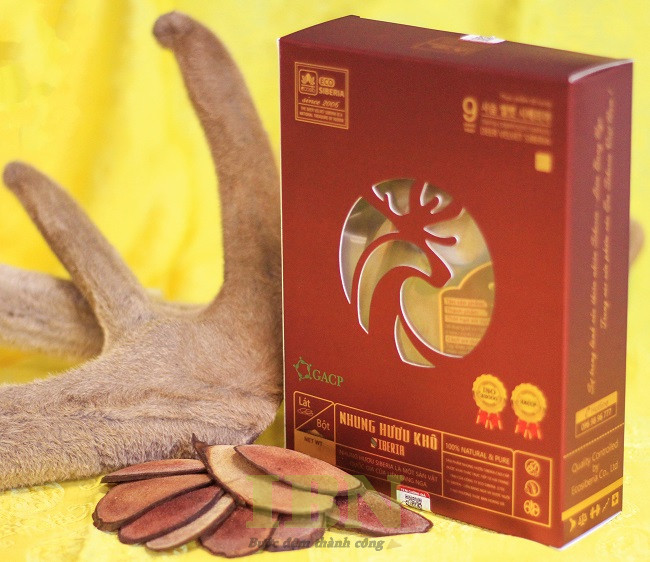 In hộp đựng nhung hươu bằng giấy Ivory