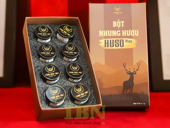 Mẫu hộp giấy đựng nhung hươu nắp âm dương