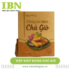 hộp giấy đựng chả giò