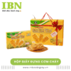 hộp giấy đựng cơm cháy