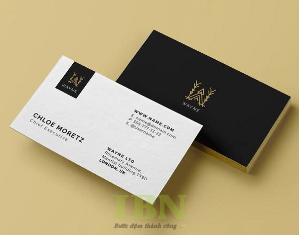 Lưu ý quan trọng khi đặt in card visit ép kim