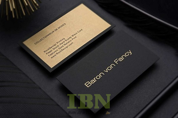 Các loại giấy thường dùng để in name card ép kim