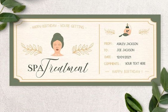 Quy cách in voucher spa tại xưởng In Bảo Ngọc