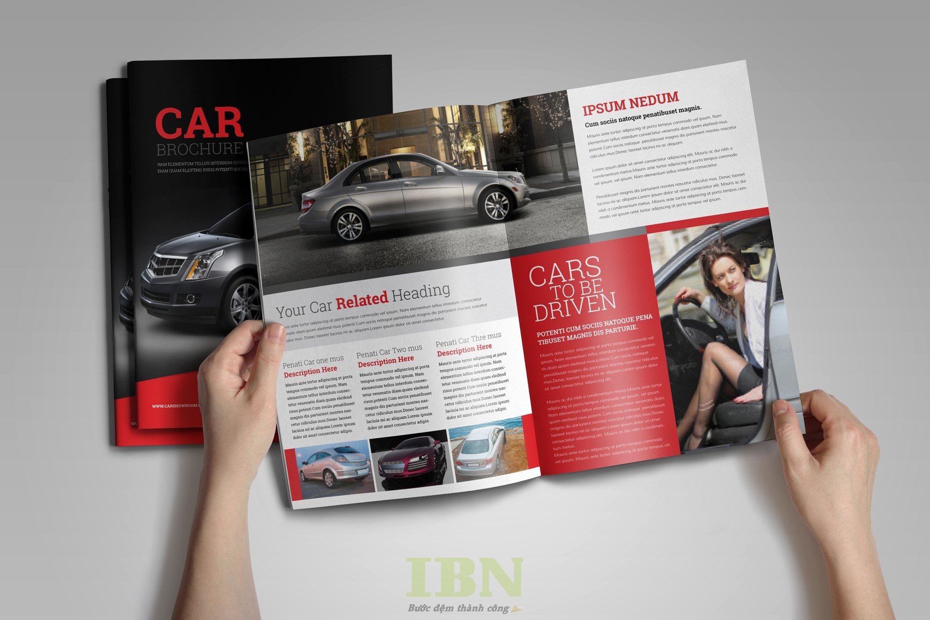 Mẫu catalogue xe ô tô chuẩn
