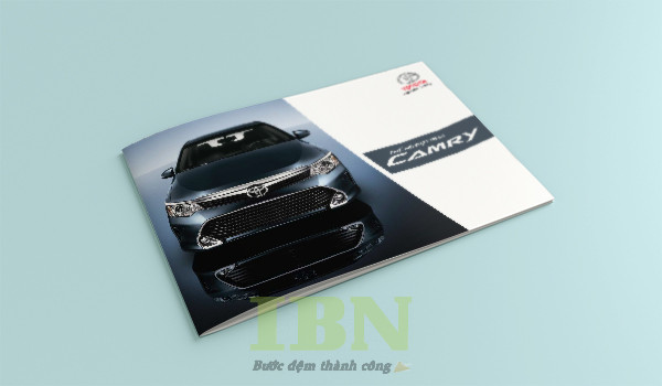 Quy cách thiết kế và in ấn catalogue xe hơi