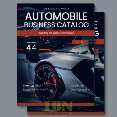 mẫu catalogue ô tô