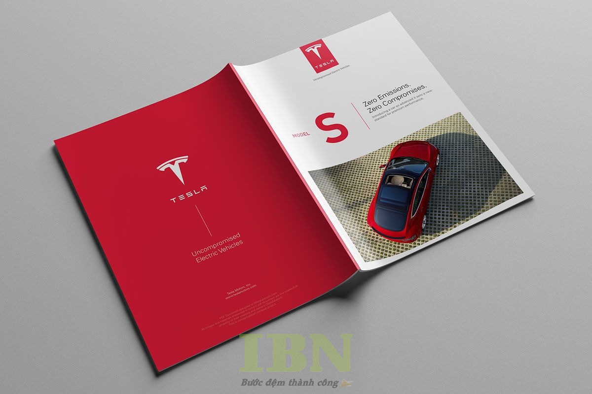 Mẫu catalogue xe ô tô ấn tượng