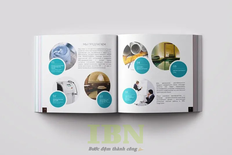 Mẫu catalog spa