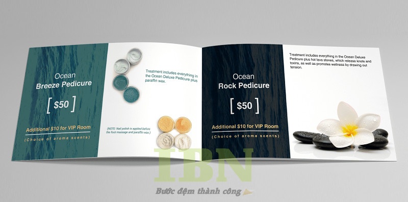 Mẫu catalogue spa hiện đại