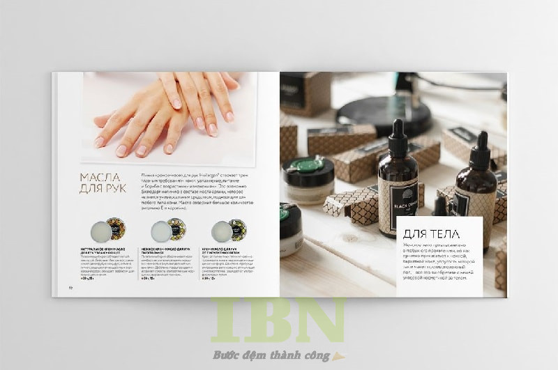 Mẫu catalogue spa chuyên nghiệp
