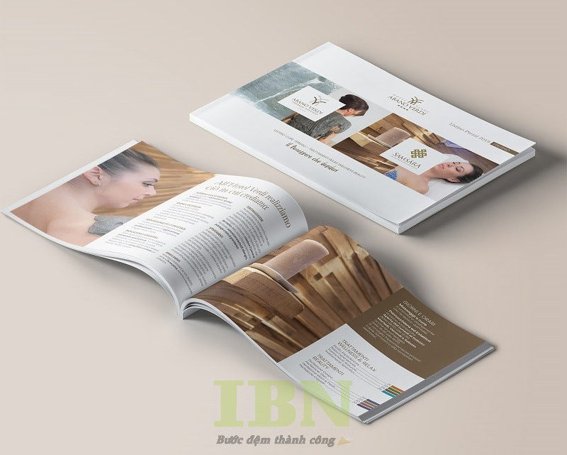 Mẫu catalogue spa thiết kế chuyên nghiệp
