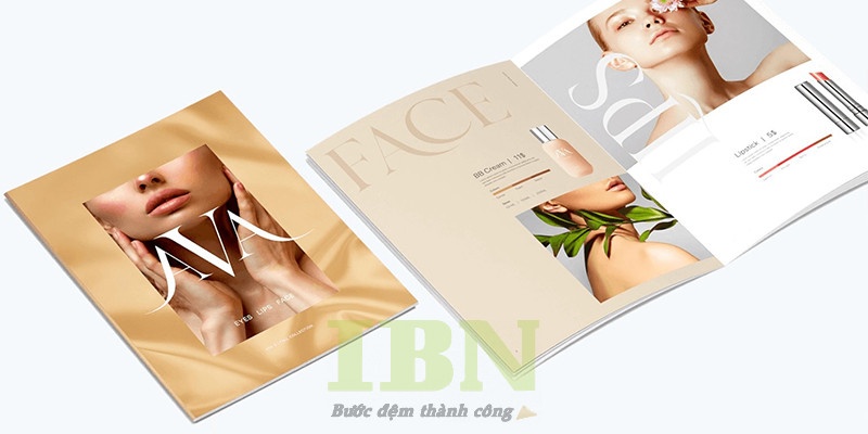 Mẫu catalogue spa mỹ phẩm