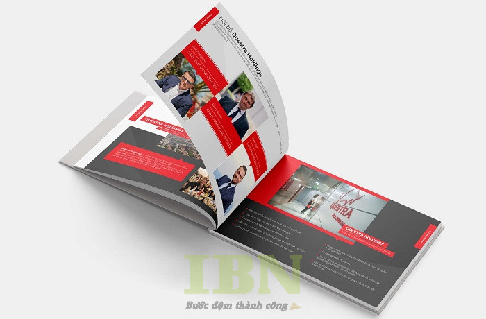 Mẫu profile công ty khổ A4 ngang