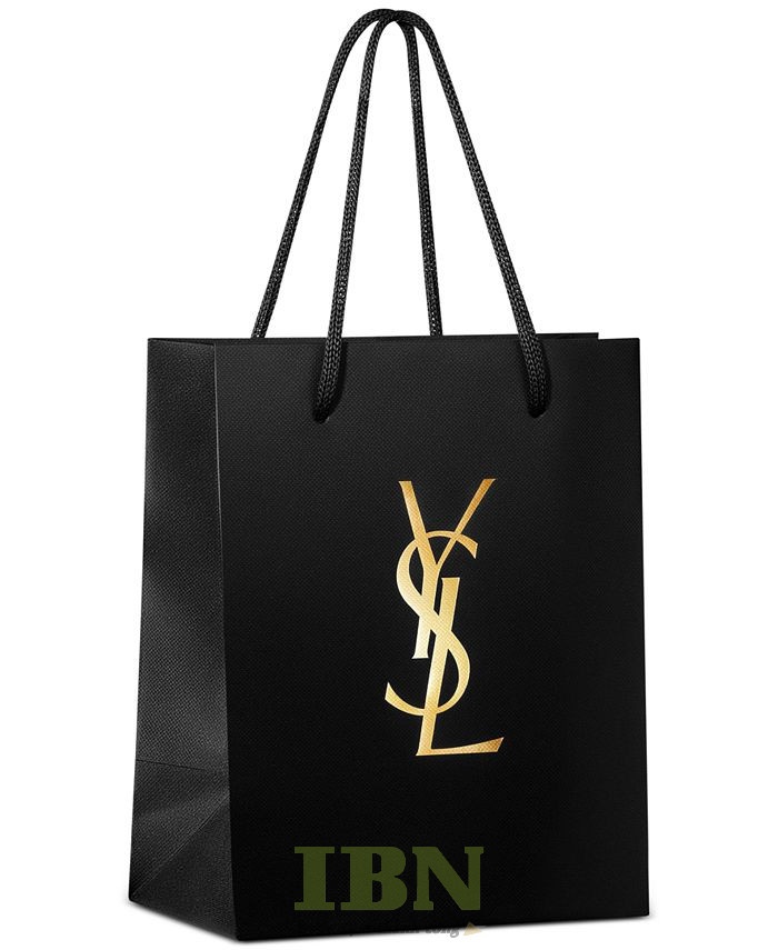 Mẫu túi giấy YSL có quai xách