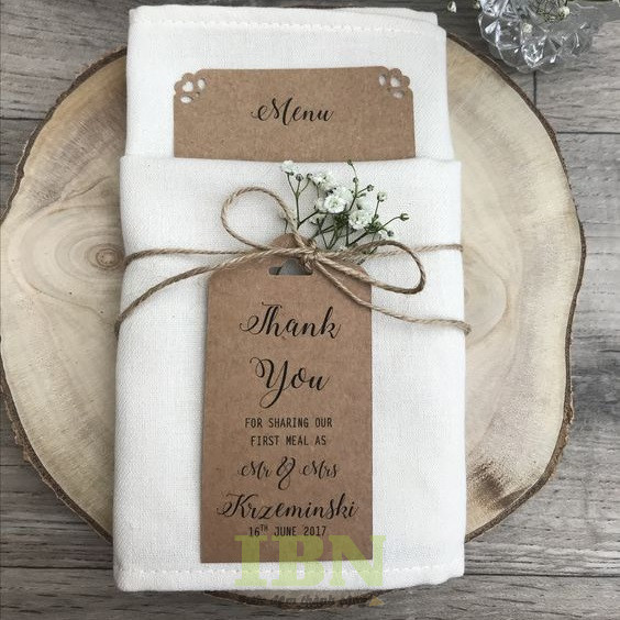 Mẫu tag cảm ơn bằng giấy kraft