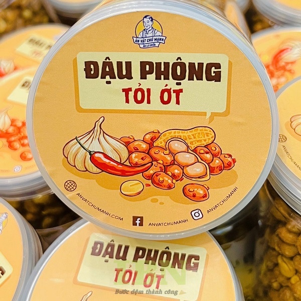 Lưu ý khi thiết kế, in ấn tem đậu phộng