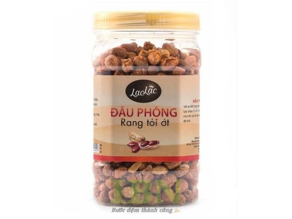 Mẫu tem nhãn dán hộp đậu phộng