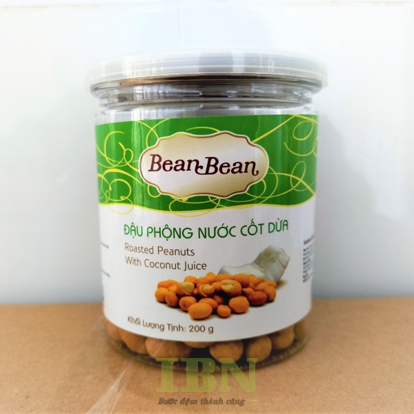 Tem đậu phộng bằng decal nhựa sữa