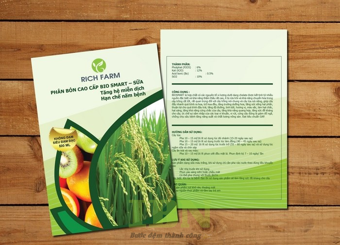 Trang bìa tờ rơi