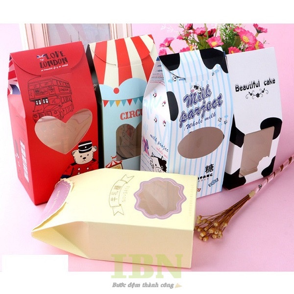 Mẫu túi đựng bánh kẹo thiết kế đa dạng