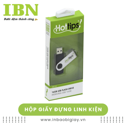 hộp giấy đựng linh kiện điện tử