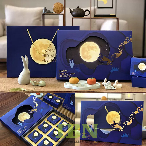 Mẫu hộp giấy ngăn kéo thiết kế cao cấp