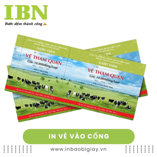 In vé vào cổng