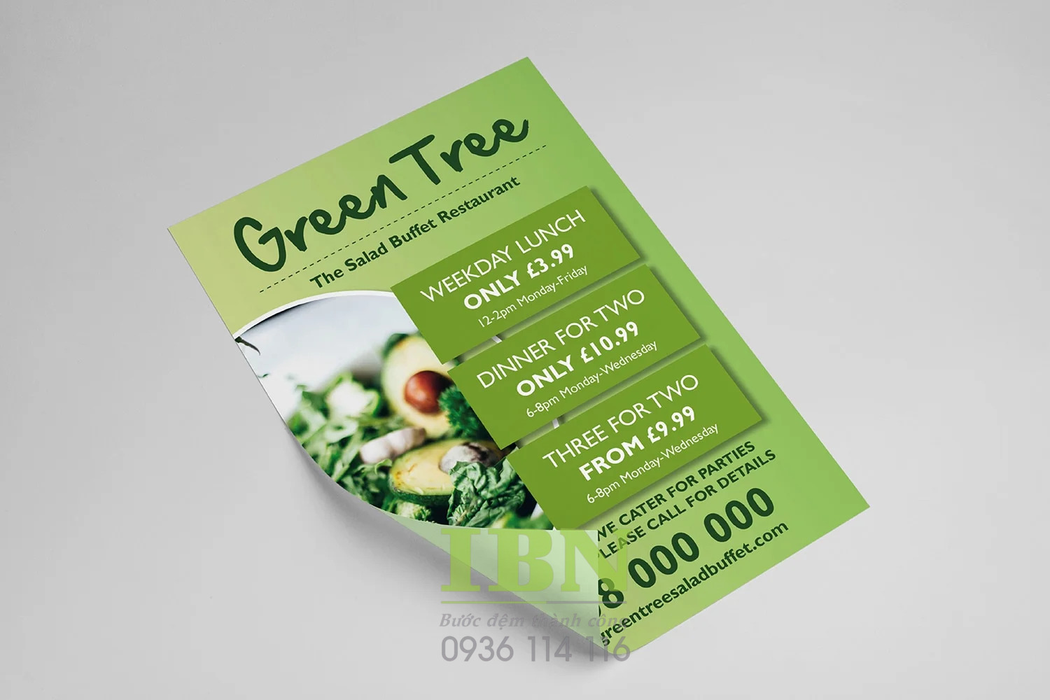 Tờ rơi giấy bristol