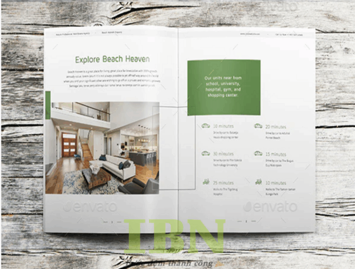 Mẫu catalogue xây dựng đẹp, tinh tế