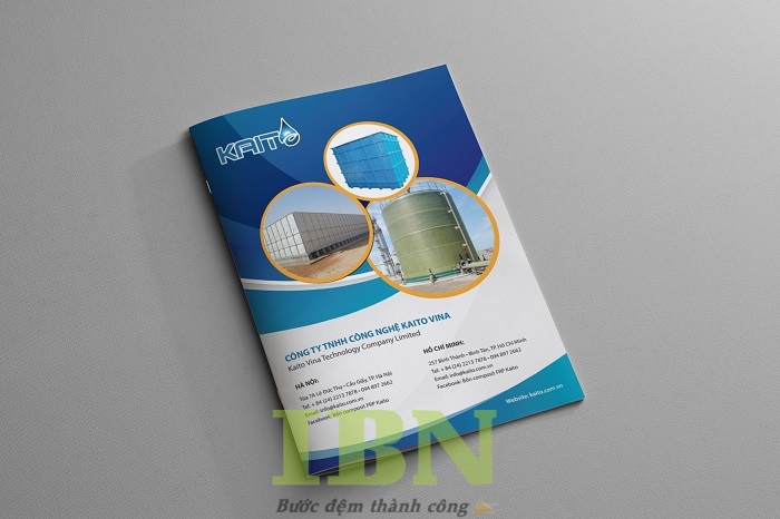 Mẫu catalogue xây dựng khổ A4 đứng