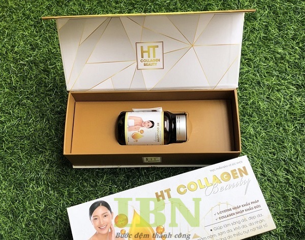 Mẫu hộp đựng collagen kiểu nắp nam châm