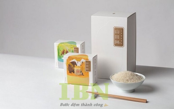 Mẫu hộp giấy đựng gạo thiết kế động đáo, đậm dấu ấn riêng