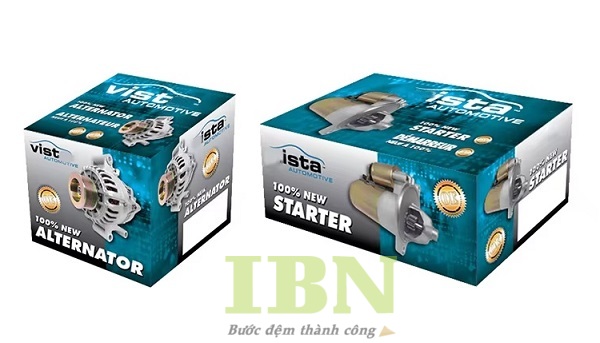 Mẫu hộp giấy đựng linh kiện, động cơ nhỏ