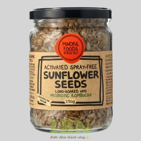 Mẫu tem hạt hướng dương bằng giấy kraft