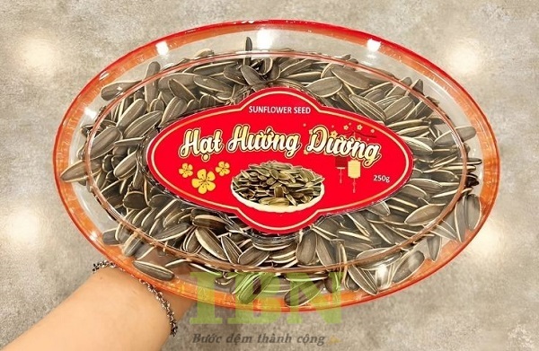 Kiểu dáng và kích thước của tem hạt hướng dương