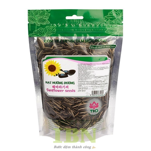 Trên tem hạt hướng dương cần có những thông tin gì?