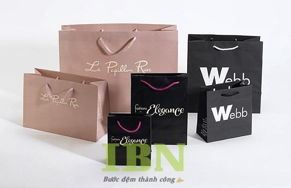 Kích thước túi giấy cán màng