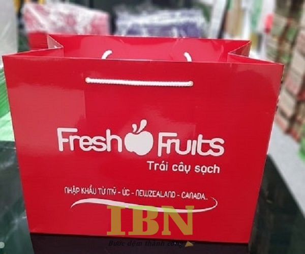 Túi giấy cán màng bóng