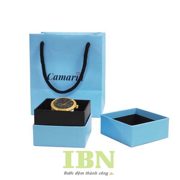 Mẫu túi giấy đựng đồng hồ đẹp, thiết kế theo yêu cầu