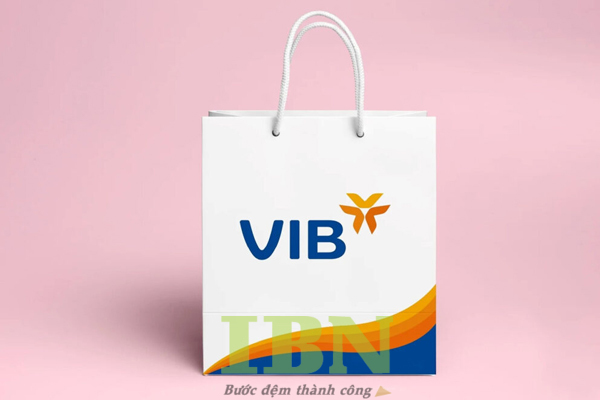 Mẫu túi giấy sự kiện của ngân hàng VIB