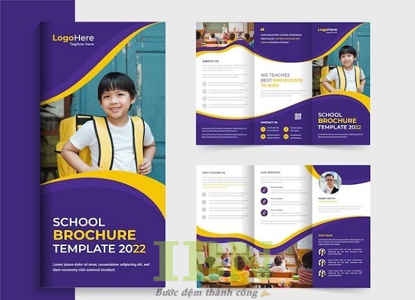 Mẫu brochure du học chất lượng