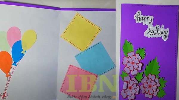 Cách Làm Thiệp Sinh Nhật Đơn Giản, Đẹp Mắt và Ý Nghĩa 41 Bước 2 - Trang trí thiệp