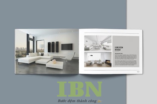 Mẫu catalogue bất động sản sang trọng