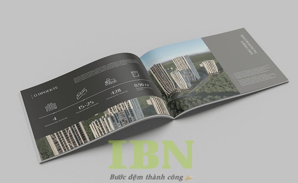 Mẫu catalogue bất động sản thu hút