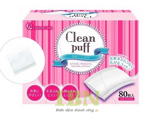 Mẫu hộp giấy đựng bông tẩy trang thiết kế theo yêu cầu