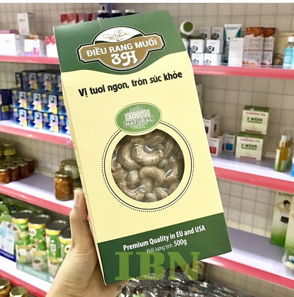 Mẫu hộp đựng hạt dinh dưỡng bằng giấy Ivory