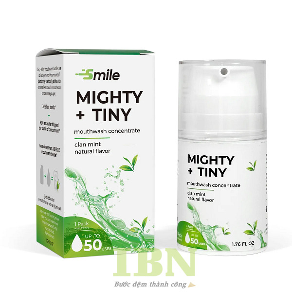 Mẫu hộp đựng xịt thơm miệng kiểu nắp gài