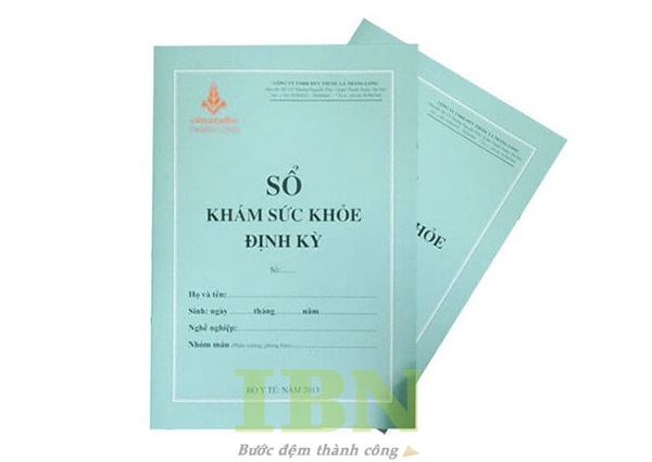 Mẫu sổ khám sức khỏe định kỳ