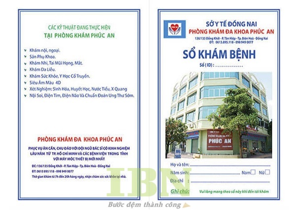 In Sổ Khám Bệnh 21 Lưu ý khi đặt in sổ khám bệnh