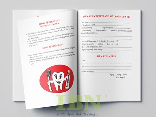 In Sổ Khám Bệnh 19 Những thông tin cần có trong sổ khám bệnh